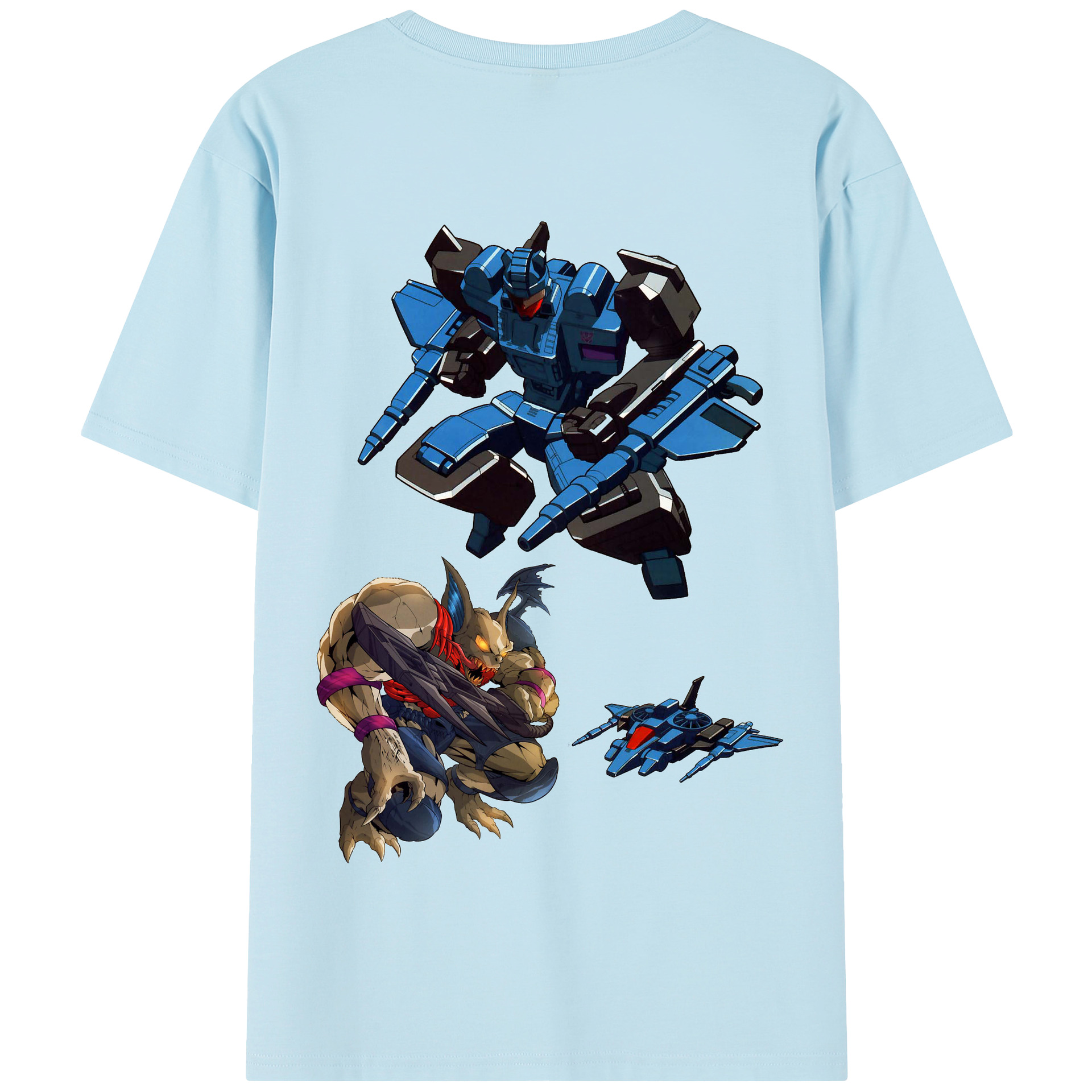 （画像用）  綿100％半袖Tシャツ（背面プリント）